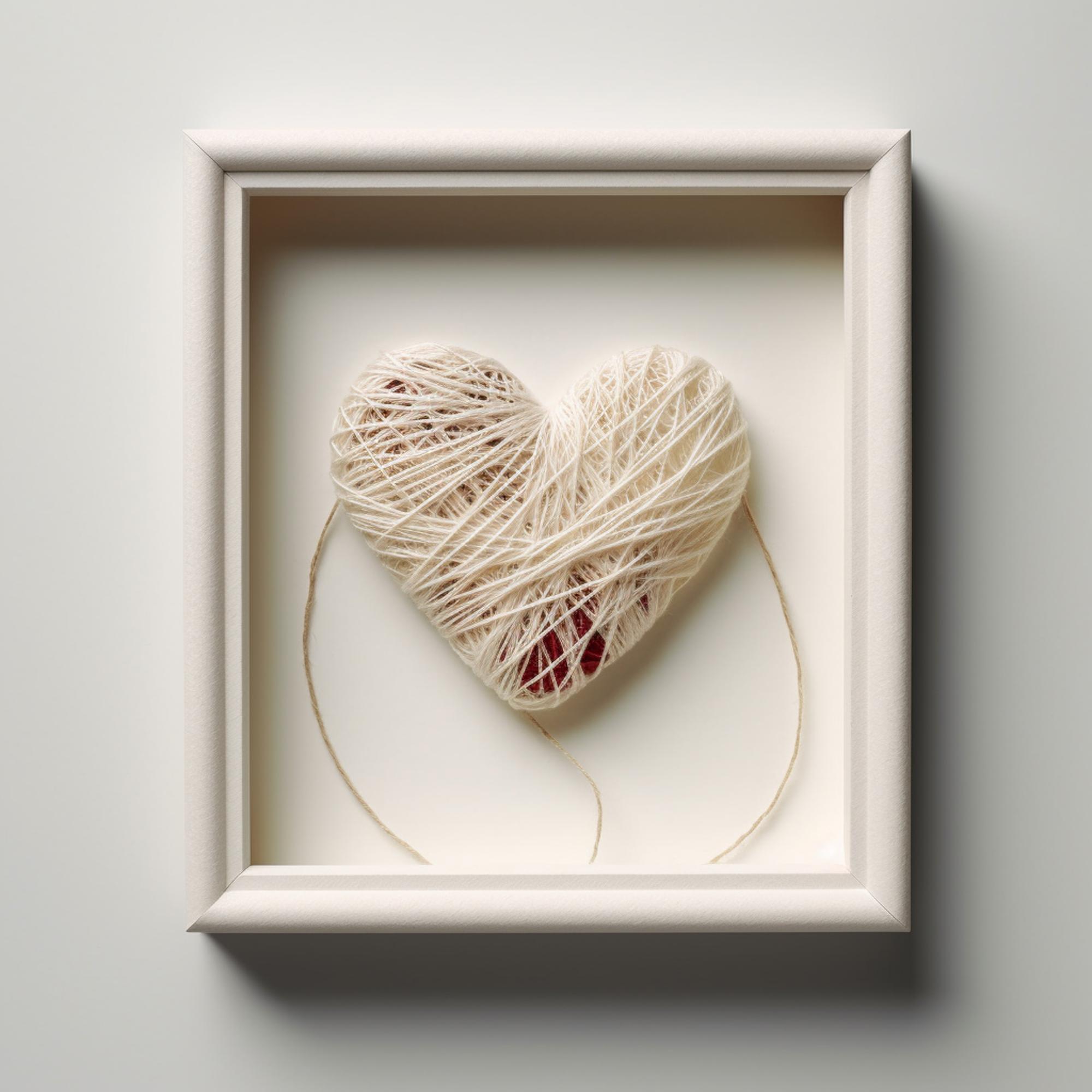 warm studio interior with floating panels and embroidery frames